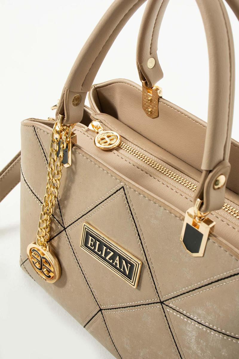Elizan Velvet Charm Bej