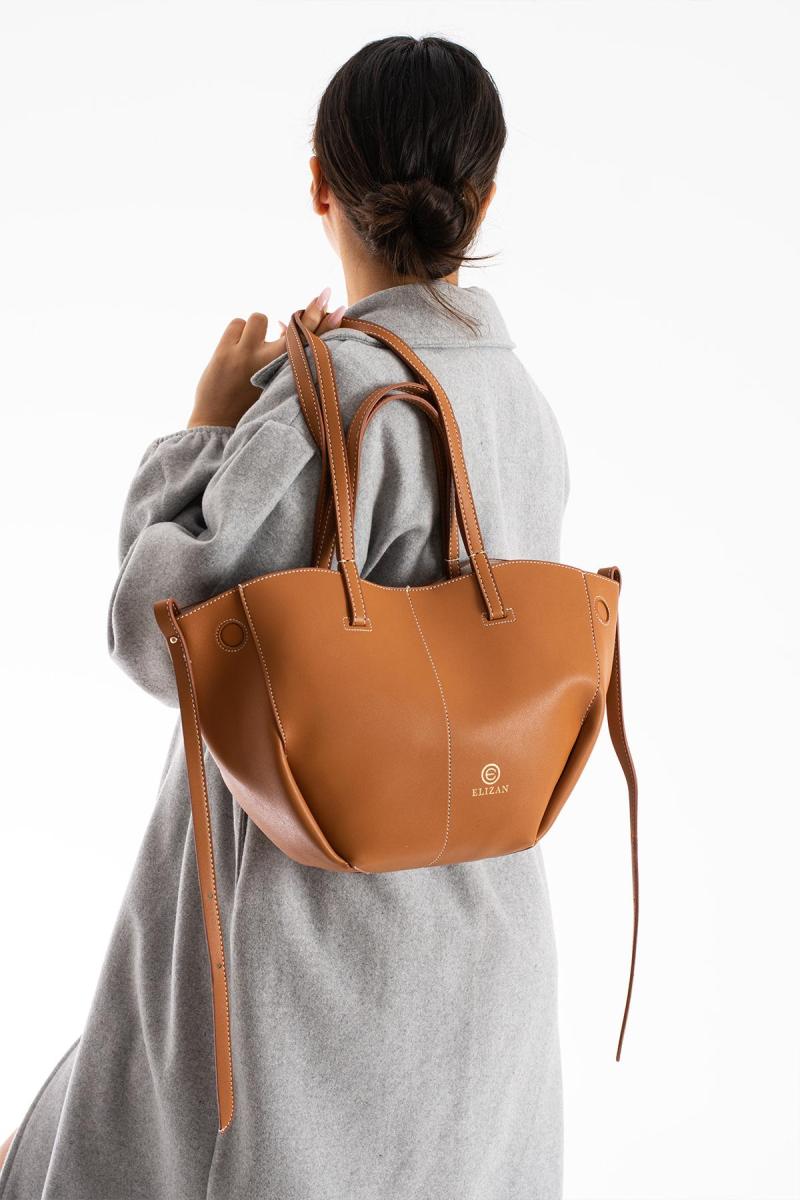 Elizan Arc Kahverengi Bag