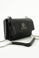 Elizan Flap Luxe Siyah Silver