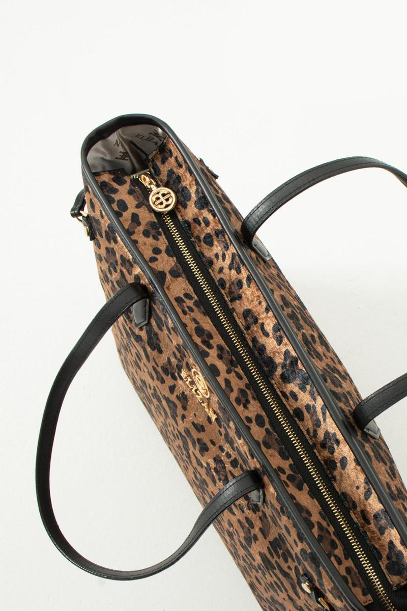 Elizan Leopar Tote Çanta