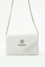 Elizan Chic Chevron Beyaz