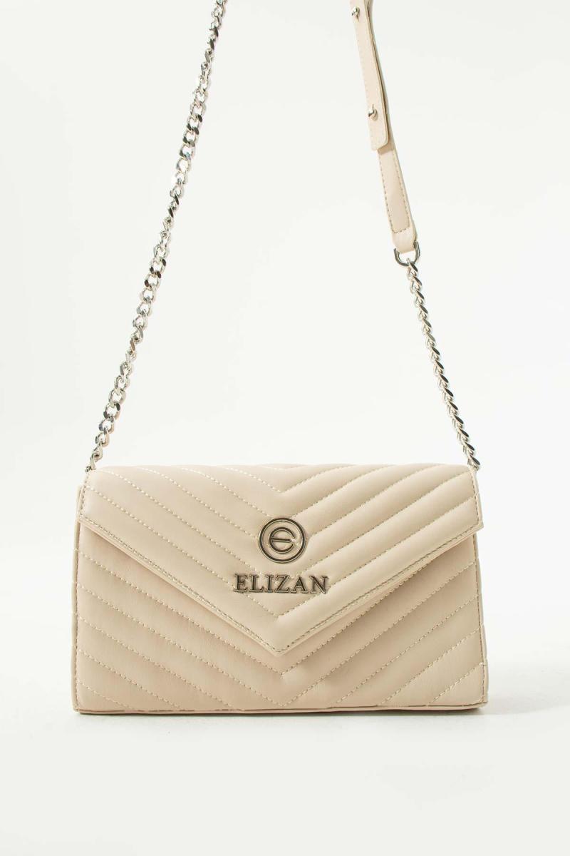 Elizan Chic Chevron Bej