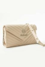 Elizan Chic Chevron Bej