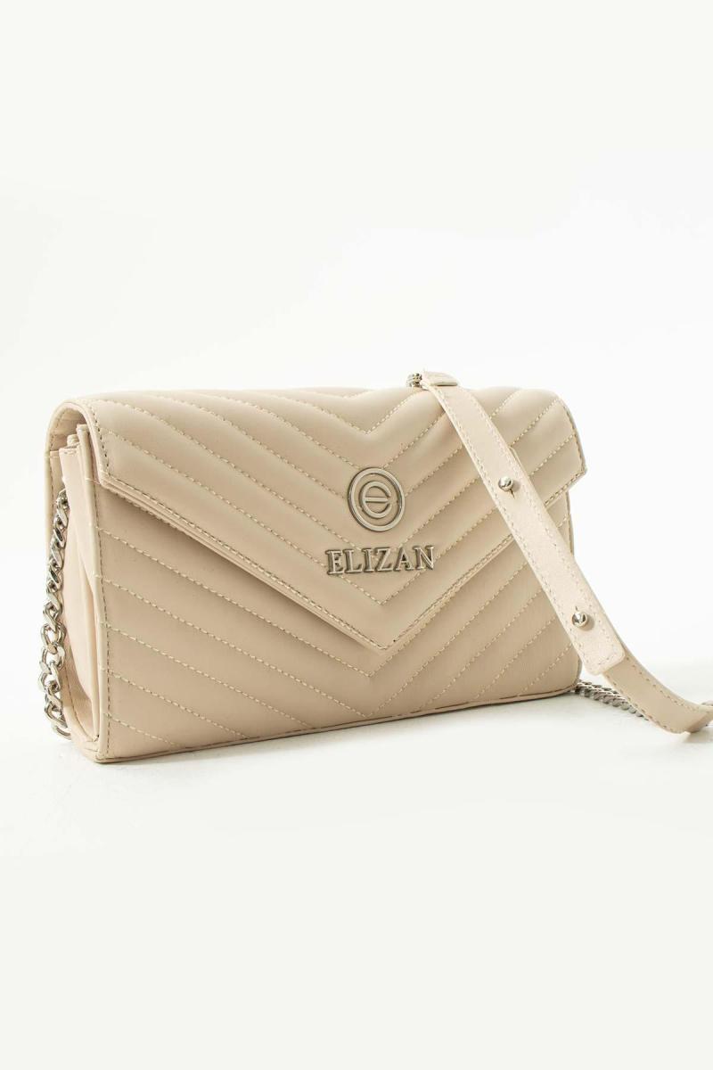 Elizan Chic Chevron Bej