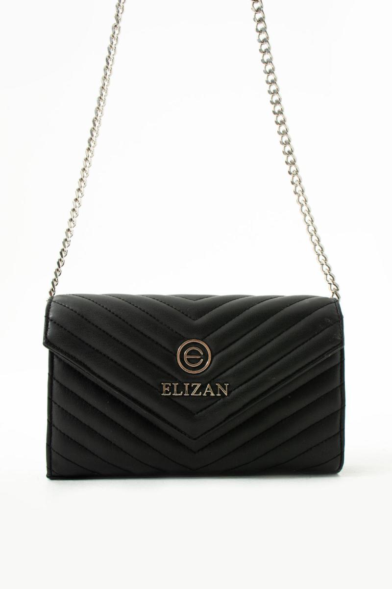 Elizan Chic Chevron Siyah